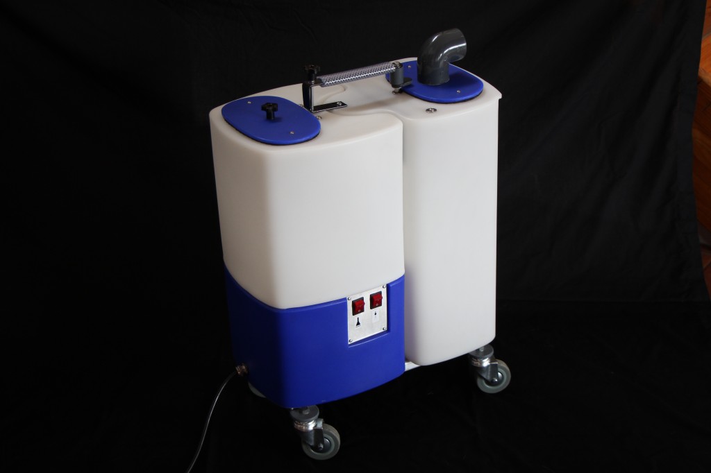 A medium sized, professional cleaning machine.