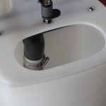 Top view of vacuum tank