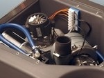 Easy access to motors and electrics: Quick and simple maintenance.